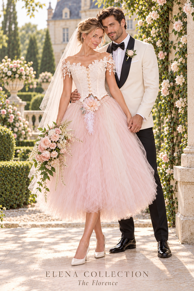 THE FLORENCE
Couture Two-Piece Bridal Ensemble