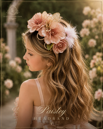 Paisley - Headband Floral Couture
