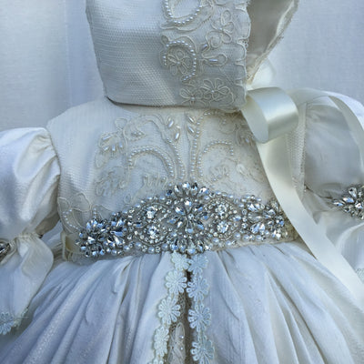 Casandra Gown - Heirloom Christening Gown