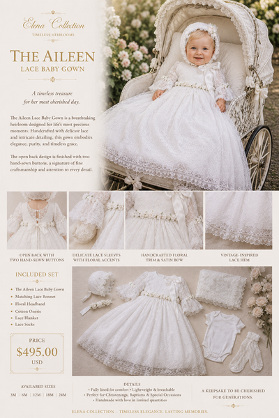 The Aileen Christening Gown