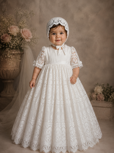 The Edit Heirloom Christening Gown