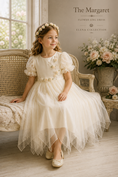 The Margaret | Vintage Flower Girl Dress