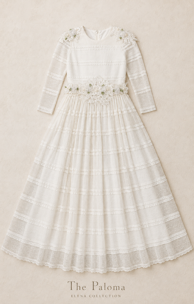 THE PALOMA FIRST COMMUNION DRESS