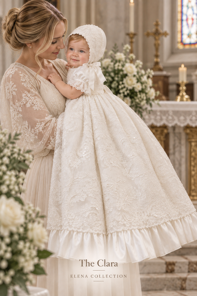 The Clara - Heirloom Christening Gown