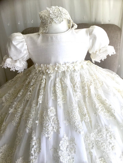 Claudette - Heirloom Christening Gown
