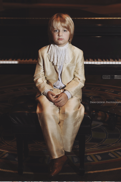 Boy Silk Suit 2pc - Victor 2t 3t 4t