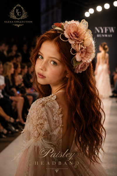 Paisley - Headband Floral Couture