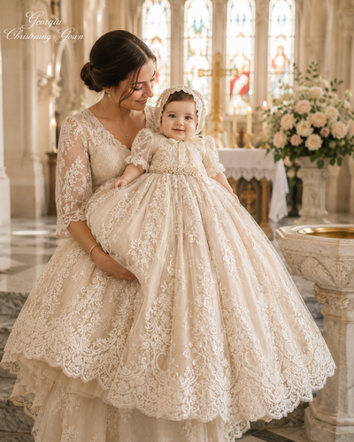The Georgia - Christening Gown