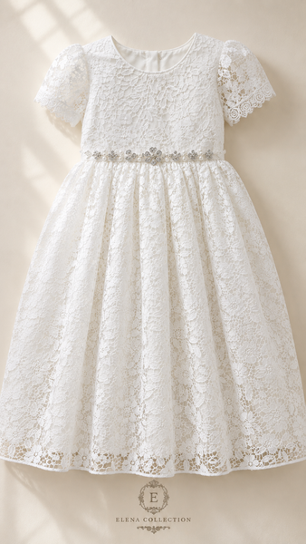 THE OLIVIA | COUTURE FLOWER GIRL DRESS