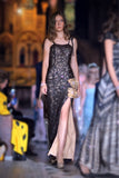 Black Hand-Beaded Gown – Paris Fashion Week Runway Piece