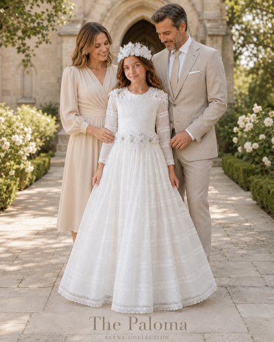 THE PALOMA FIRST COMMUNION DRESS