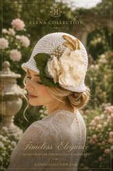 The Golden Garden Cloche Hat