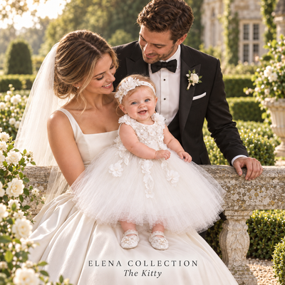 The Kitty — One-of-One Baby Dress Set