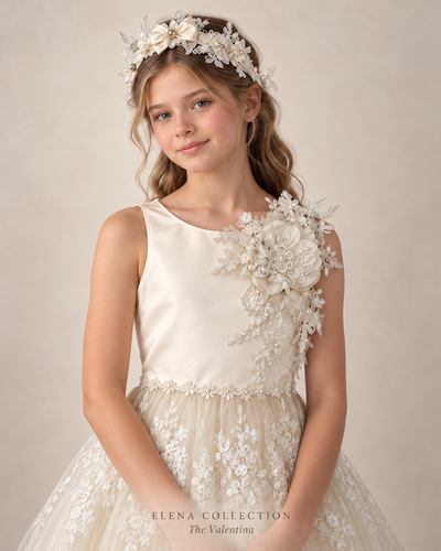 THE VALENTINA COMMUNION DRESS