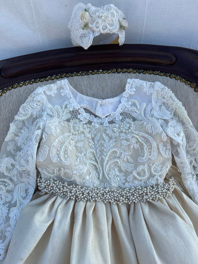 The Antonia Flower Girl Silk Dress Dress