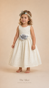 THE ALICE | EYELET COTTON TODDLER DRESS