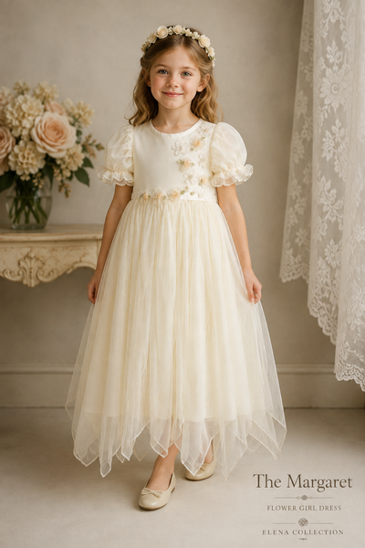 The Margaret | Vintage Flower Girl Dress