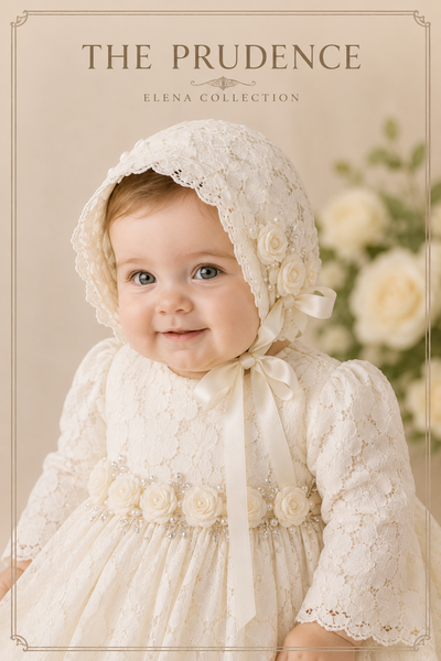 The Prudence Christening Gown & Bonnet