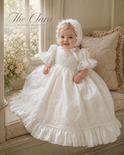 The Clara - Heirloom Christening Gown