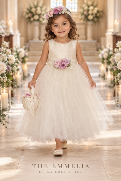 The Emmelia | One-of-a-Kind Archival Silk & Tulle Dress