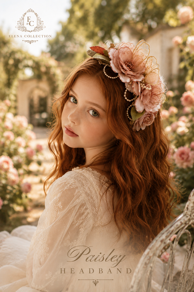 Paisley - Headband Floral Couture