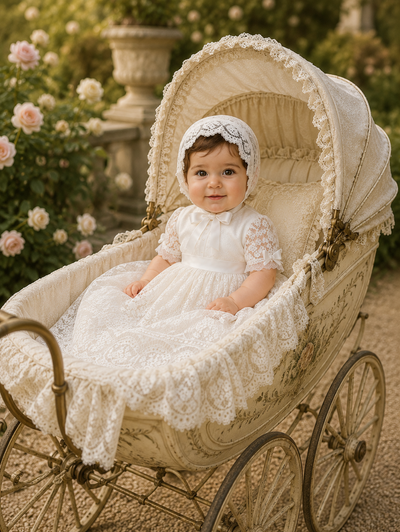 The Edit Heirloom Christening Gown