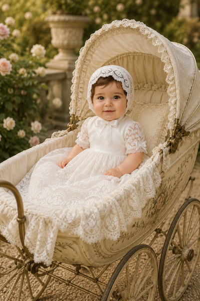 The Edit Heirloom Christening Gown