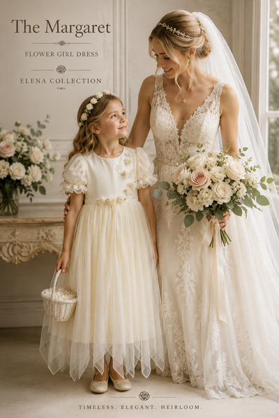 The Margaret | Vintage Flower Girl Dress
