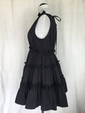 Black Tiered Mini Dress