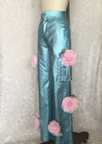 Cargo Floral Pants PU - Paulina