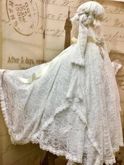 The Alice - Heirloom Christening Gown