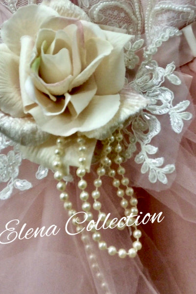 Baby Girl Birthday Dress - Claudia - Heirloom Christening Gown
