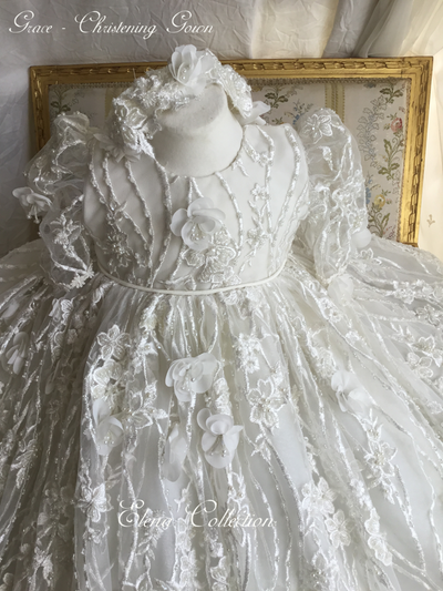 THE GRACE GOWN | COUTURE CHRISTENING ENSEMBLE