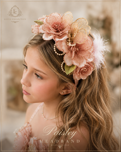 Paisley - Headband Floral Couture