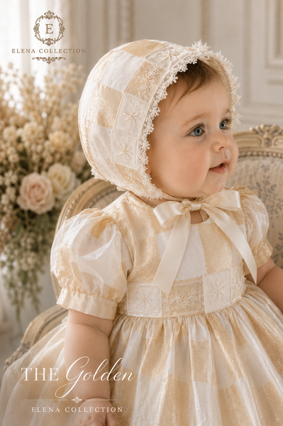Golden - Heirloom Christening Gown