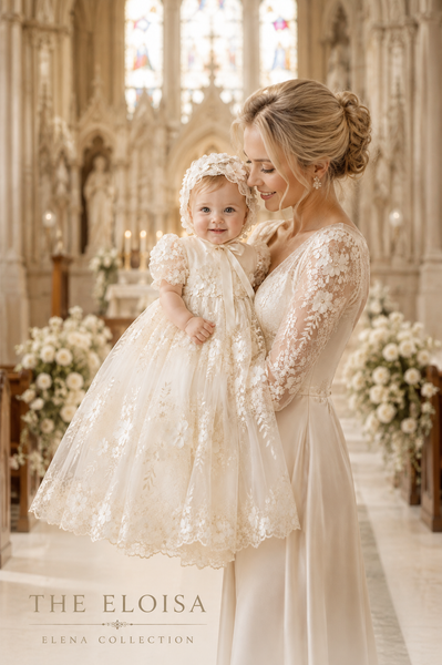 The Eloisa - Heirloom Christening Gown