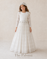 THE PALOMA FIRST COMMUNION DRESS