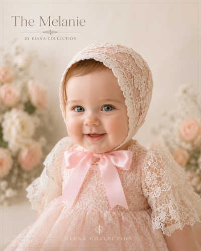 The Melanie - Heirloom Christening Gown