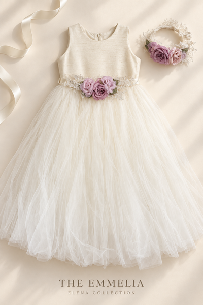 The Emmelia | One-of-a-Kind Archival Silk & Tulle Dress