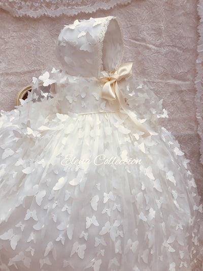 The Butterfly - Heirloom Christening Gown