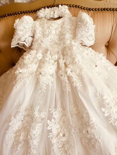 The Dior - Heirloom Christening Gown