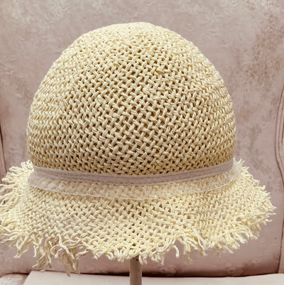 The Rose Hat | Hand-Decorated Baby Heirloom Hat
