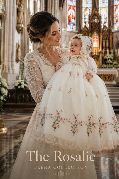 The Rosalie Heirloom Christening Gown
By Elena Collection
