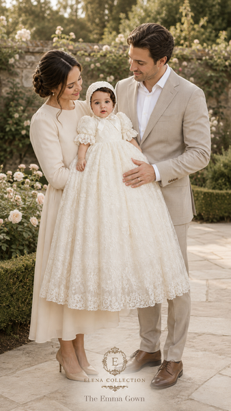 Emma - Heirloom Christening Gown