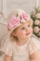 The Rose Hat — Newborn Couture Hat