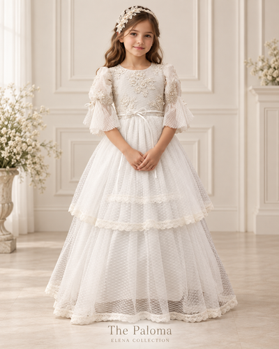 The Paloma 2 | Heirloom First Communion Dress