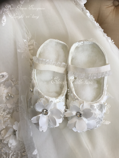 Victoria Gown - Heirloom Christening Gown