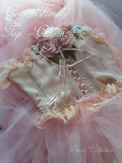 Floral Corset Top - Chiara
