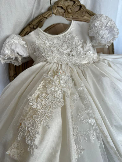 Gabriella Gown - Heirloom Christening Gown