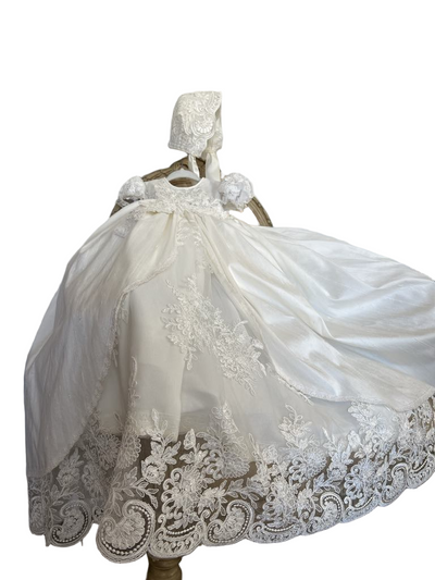 Gabriella Gown - Heirloom Christening Gown